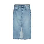 Юбка Vero Moda Natalie denim skirt, синий - фото 3