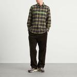 Рубашка в клетку No Problemo, зеленый - фото 4