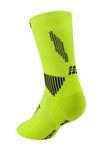 Носки CEP RUN COMPRESSION MID CUT 5.0, Lime Black/Neon Yellow - фото 2