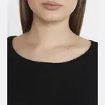 Свитер обычного кроя с добавлением шерсти и кашемира Twin-Set, черный - фото 3