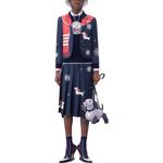 Classic Hector Pullover THOM BROWNE, темно-синий - фото 6