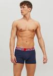 Трусики JACCRAZY SOLID TRUNKS 3 PACK Jack & Jones, цвет black/navy blazer/black - фото 3