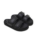 Кожаные тапочки Inuikii, черный - фото 3