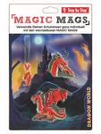 MAGIC MAGS Dragon Drako Applications in Red Step by Step, Rot - фото 2