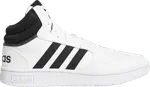 Кроссовки Adidas Hoops 3.0 Mid 'Black White', черный - фото 2