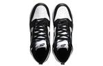Кастомизированные кроссовки Nike Dunk Skateboard Shoes Men High-Top, черный/белый - фото 4