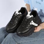 Кроссовки женские толстые низкие Semir, черный - фото 3