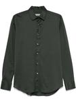 Рубашка на пуговицах Canali, зеленый - фото