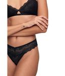 Стринги Eberjey Lara Thong, черный - фото 3