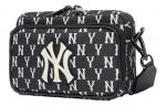 Сумка через плечо унисекс MLB Monogram Collection, Черный - фото 2