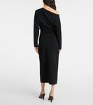 Платье макси на одно плечо Etta Altuzarra, черный - фото 3