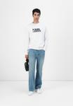 Толстовка KARL LAGERFELD CREW NECK, White - фото 2
