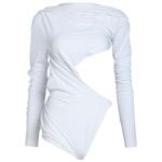 Боди Jacquemus, кремово-белый - фото