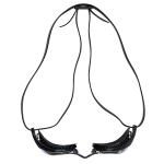 Очки для плавания Arena Airspeed зеркальные желтые/черные, черный - фото 5