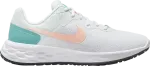 Кроссовки Nike Wmns Revolution 6 'White Washed Teal', белый - фото
