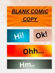 Blank comic book: Blank comic book (Independently published) - фото