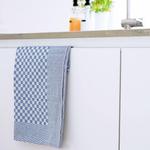 Чайные полотенца набор  Zollner, синий - фото 3