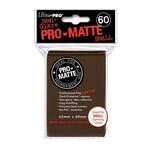Чехол для карточек Pro Matte Small Lt Brown Deck Protector Sleeves - фото