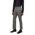 Костюм Hugo Boss Slim Fit Micro-patterned Virgin Wool, черный - фото 6