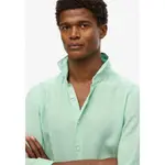 Рубашка Superdry Vacation Linen, зеленый - фото 3