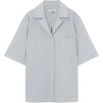 Рубашка женская синяя Cos - фото