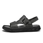 Jeep Пляжные сандалии мужские, черно-серые - фото