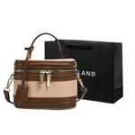 PINK·LAND Переносная сумка-ведро через плечо, Black Multicolor - фото 11