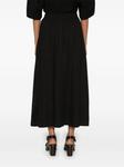 Юбка миди из льна kaos, черный - фото 3