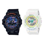 Часы CASIO Baby-G 'Black & White', белый - фото