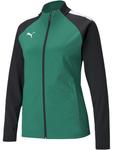 "Куртка TeamLIGA Training W" зеленого цвета Puma - фото