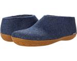 Слипперы Wool Shoe Rubber Outsole Glerups, джинсовая - фото 3