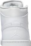Кроссовки Air Jordan 1 Retro Mid White, белый - фото 7