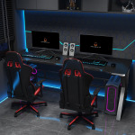 Игровой стол Saison ESports Gaming Desk, 160x60 см, черный - фото