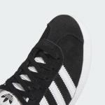 Кроссовки детские Adidas Gazelle, черный/белый (Размер 27.5 RU) - фото 9