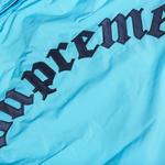 Куртка Supreme Old English Coaches Jacket 'Blue', синий - фото 4
