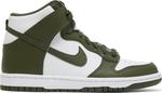 Кроссовки Nike Dunk High GS 'Cargo Khaki', зеленый - фото 2