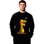 Унисекс худи Nike черное - фото 7