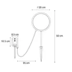 Светильник QAZQA, черный - фото 2