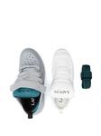 Кроссовки Lanvin Curb, серый/синий - фото 4