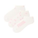 Женские носки щиколотка 3 пары розовый белый PUMA - фото 2
