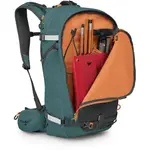 Рюкзак Soelden 32 Osprey, cascade blue-raven black - фото 3