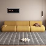 Бескаркасный трехместный диван B-302 Lemmiy, 292x100x72, желтый - фото 2