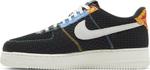 Кроссовки Nike Air Force 1 '07 LV8 'Multi-Material', черный - фото 4