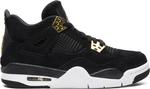 Кроссовки Air Jordan 4 Retro GS Royalty, черный - фото