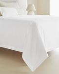 Простыня Zara Home Cotton Percale Flat, 500 нитей, белый - фото 3