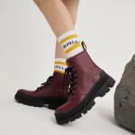 Ботинки унисекс красные Cat - фото 7