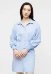 Платье-Рубашка из льна borassus Bruuns Bazaar, Light Blue - фото 4