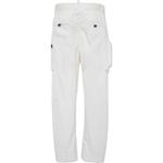 Зауженные брюки-карго Dsquared 2, белый - фото 4