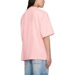 WE11DONE Футболка мужская розовая - фото 2