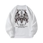 Свитшот мужской YIVIKII, белый - фото